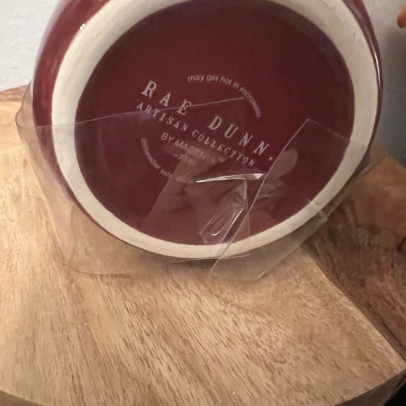 Rae Dunn “Apple Cider” Mug with Wood Top New - Picture 5 of 5